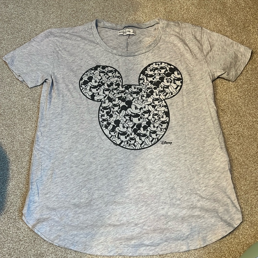 Abercrombie & Fitch Disney Gray T-Shirt